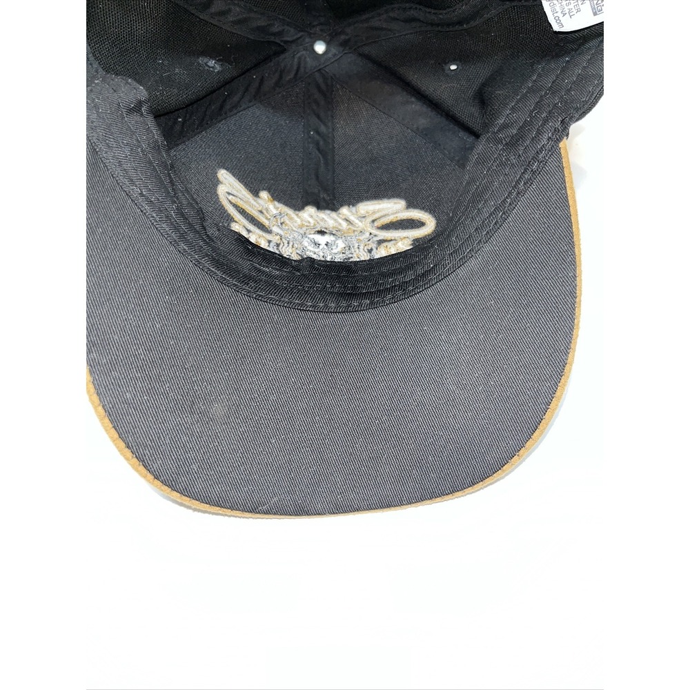 Vtg Sturgis Black Hills Motorcycle Rally‎ 2006 66th Annual Black & Khaki Hat Cap - Picture 8 of 10